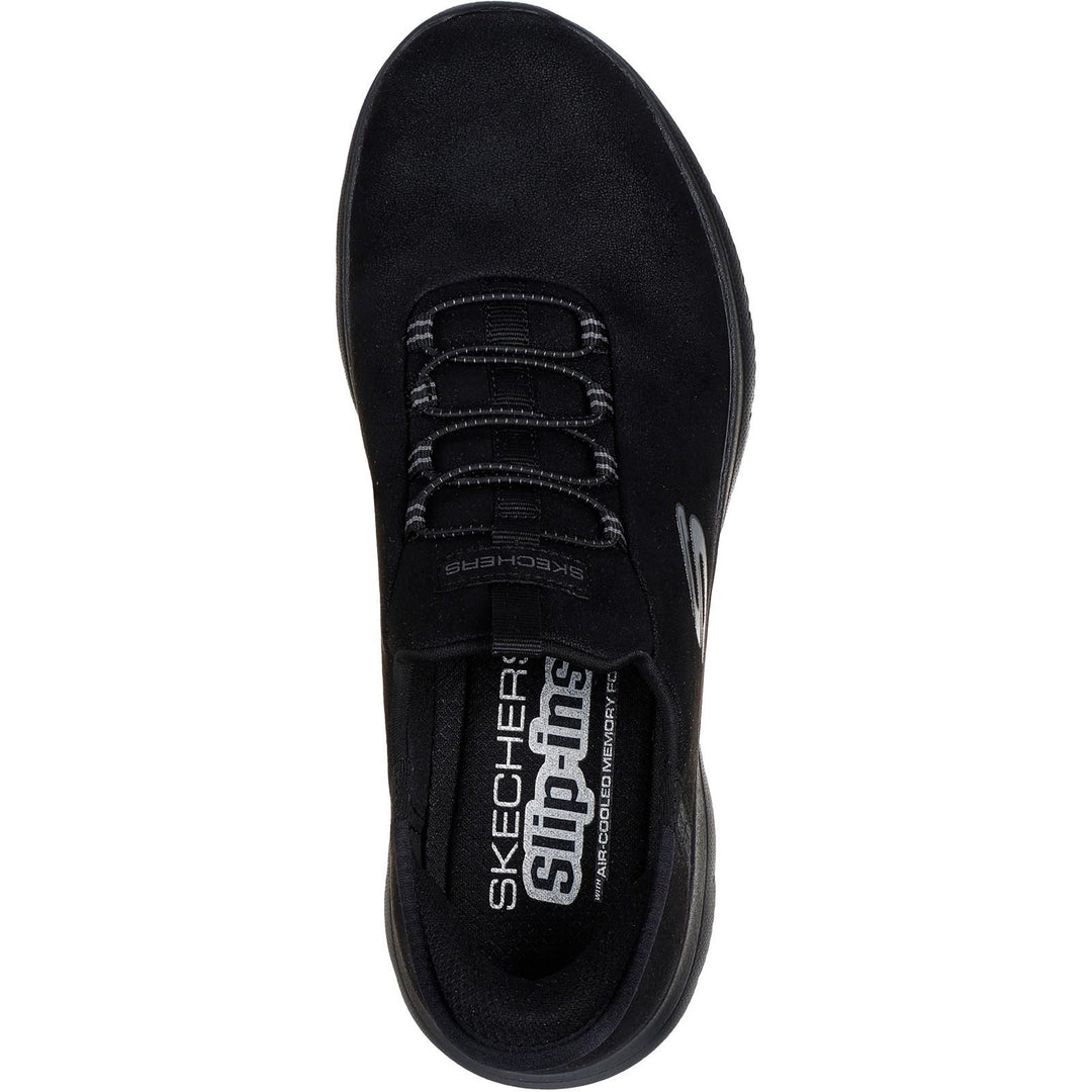 Women's Wide Fit Skechers 150254 Slip-ins Summits Trainers in Black - Image 5