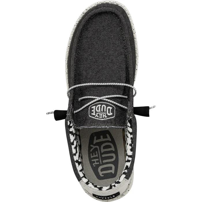 Men's Heydude Classic Wally Stretch Shoes in Ivory - Image 11