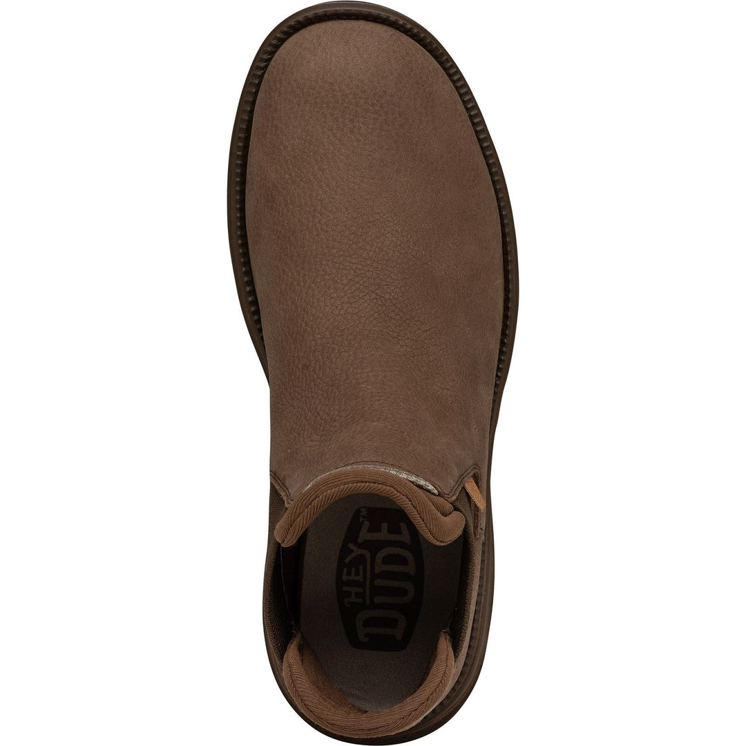 Men's Heydude  Branson Classic Slip On Boots in Brown - Image 7