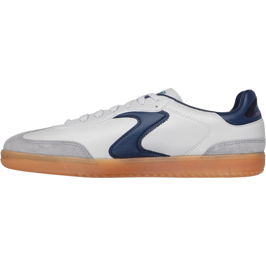Men's Wide Fit Skechers 254150 Hotshot Pyke Trainers in Grey/Navy - Image 4