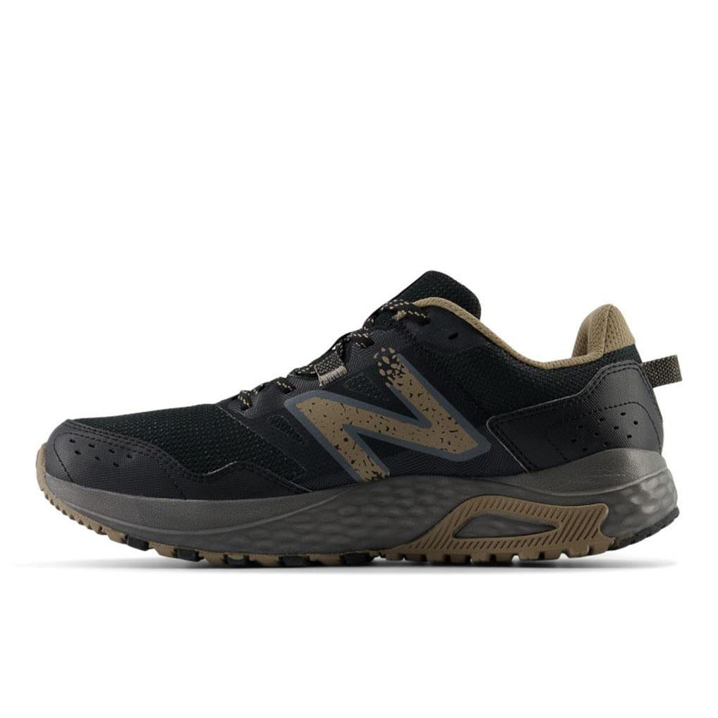Women's Wide Fit New Balance MT410OK8 Trail Running Trainers in Black - Image 4