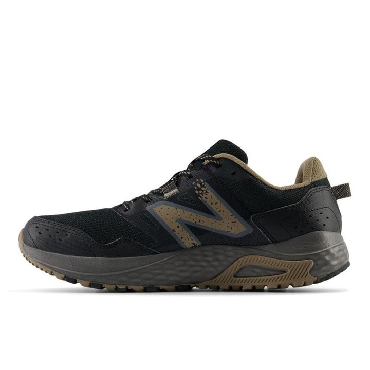 Women's Wide Fit New Balance MT410OK8 Trail Running Trainers in Black - Image 1