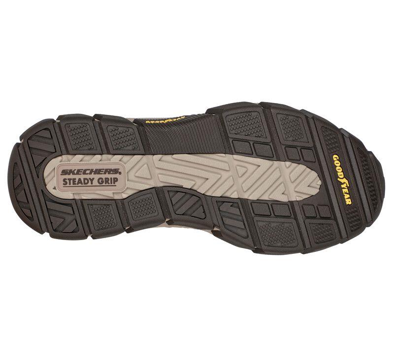 Men's Relaxed Fit Skechers 204330 Respected Edgemere Good Year Walking Trainers - Desert in Desert - Image 6