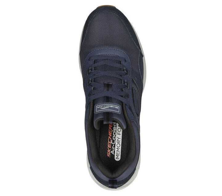 Men's Wide Fit Skechers 232646 Court Homegrown Skech Air Trainers in Navy/Black - Image 1