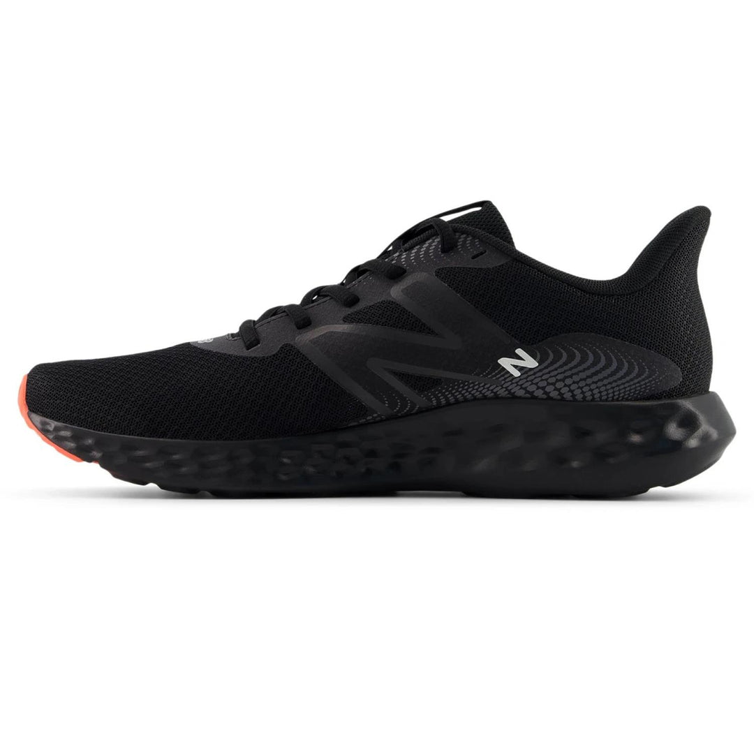 Men's Wide Fit New Balance M411RU3 Walking/Running Trainers in Black - Image 5