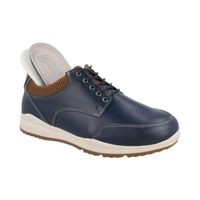 Men's Wide Fit DB Constantine Shoes in Black - Image 10