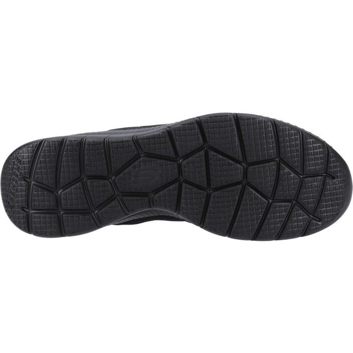 Women's Wide Fit Skechers 12607 Bountiful Quick Path Trainers in Black - Image 1