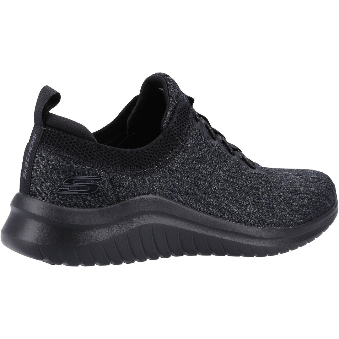 Men's Wide Fit Skechers 232206 Ultra Flex 2.0 Cryptic Trainers in Black - Image 4
