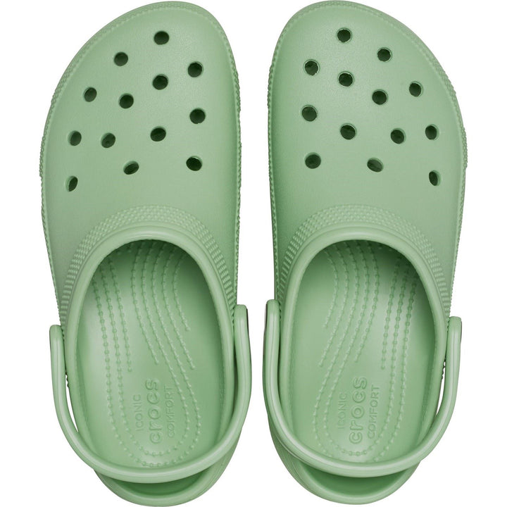 Women's Crocs 206750 Classic Platform Clog Sandals in Black - Image 1
