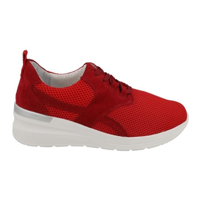 Women's Wide Fit DB Pollyanna Trainers in Grey Mesh - Image 10