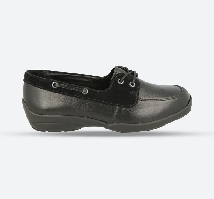 Women's Wide Fit DB Avalon Shoes in Black - Image 1