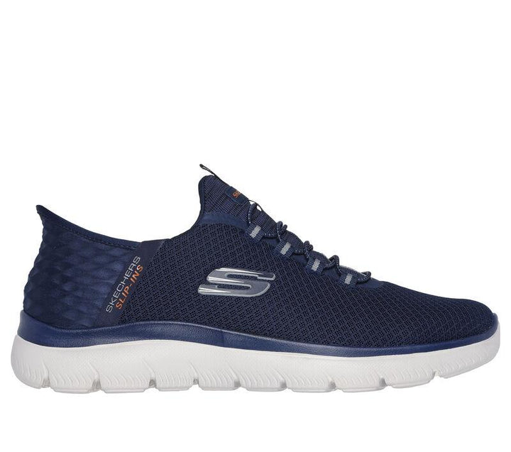 Men's Wide Fit Skechers 232457 Slip-ins Summits High Range Trainers in Black - Image 1
