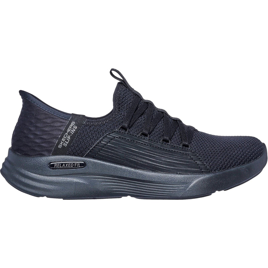 Women's Relaxed Fit Skechers 150353 Sport Ballet Chic Trainers in Black - Image 2