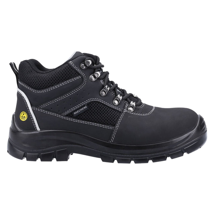 Men's Wide Fit Skechers 200002EC Trophus Letic Safety Boots in Black - Image 1