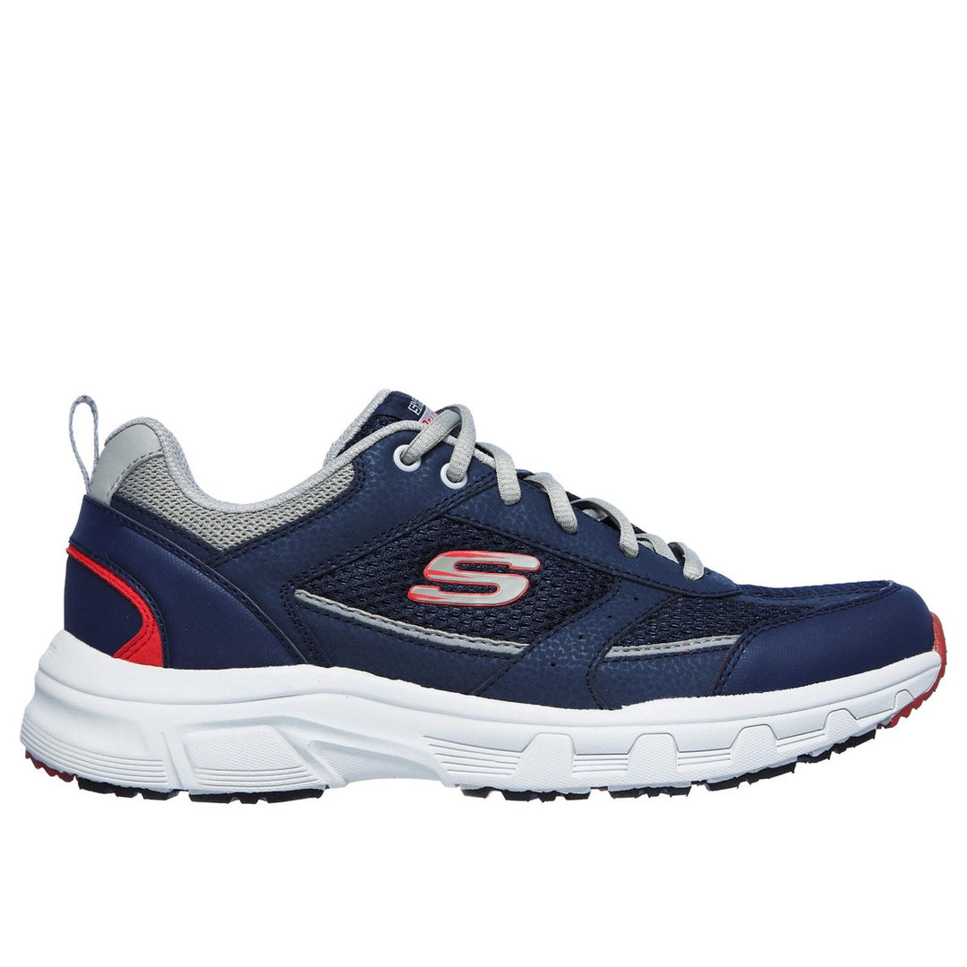 Men's Relaxed Fit Skechers 51898 Oak Canyon Verketta Trainers in Black - Image 6