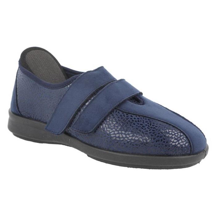 Women's Wide Fit DB Moon Wide Fit Shoes in Black Stretch - Image 8