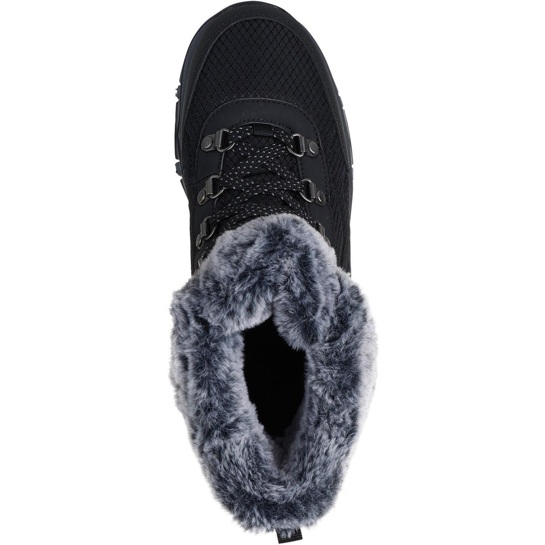 Women's Relaxed Fit Skechers 167893 Trego Stormie Waterproof Boots in Navy - Image 5