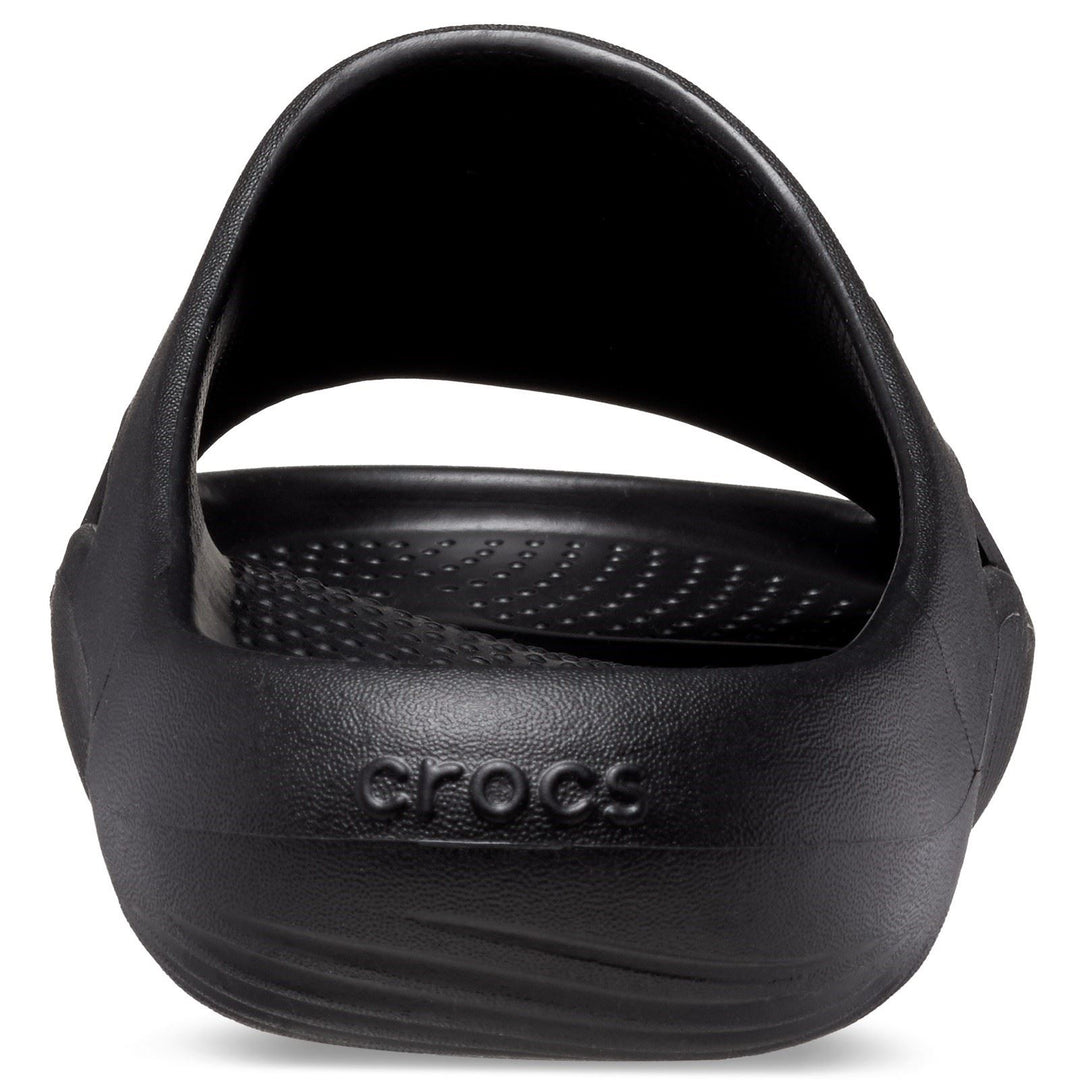 Men's Crocs 208392 Mellow Recovery Slippers in Black - Image 5