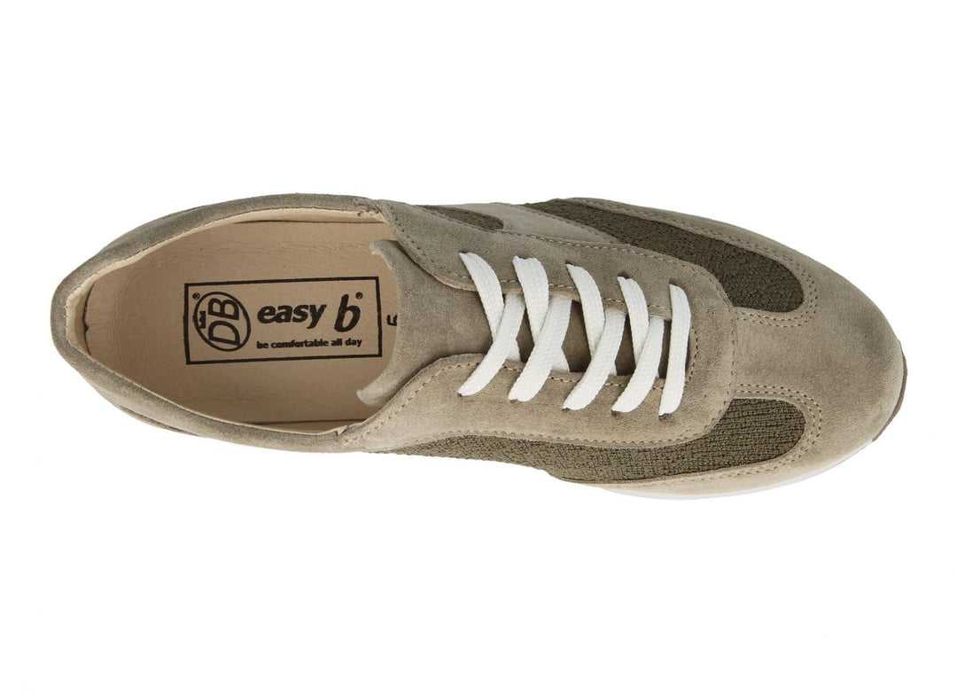 Womens Wide Fit DB Linton Canvas in Sky Blue - Image 12