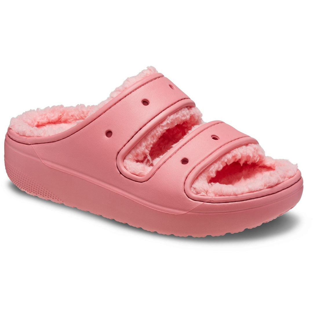 Women's Crocs 207446 Classic Cozzzy Sandals in Garnet - Image 19