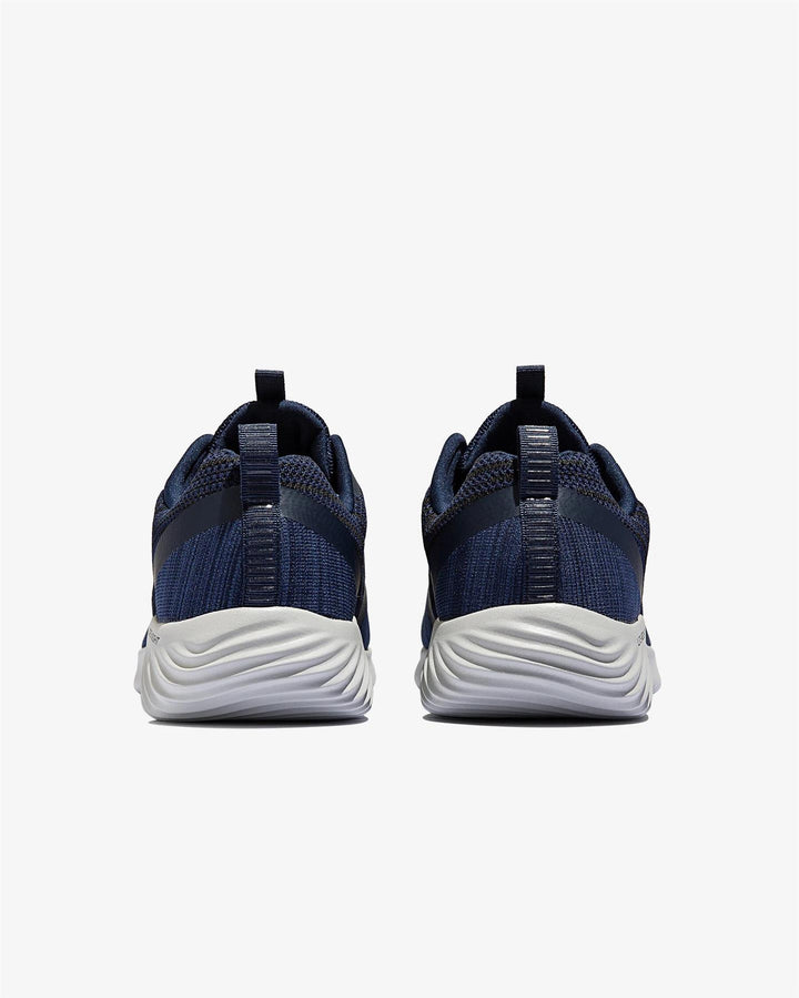 Men's Wide Fit Skechers 52504 Bounder Walking Trainers in Navy - Image 1