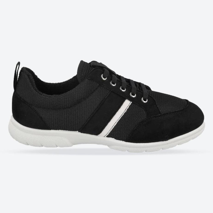 Men's Wide Fit DB Tim Canvas in Black - Image 1