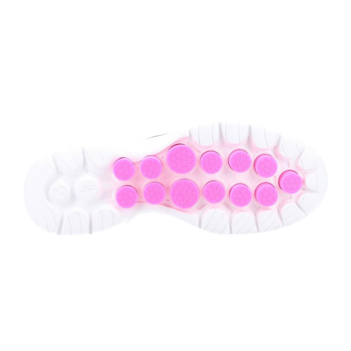 Women's Wide Fit Skechers 124508 Go Walk 6 Big Splash Trainers - Black/Hot Pink in Black/Hot Pink - Image 1