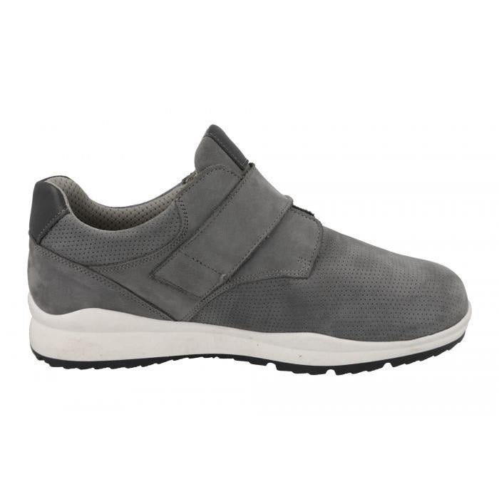 Men's Wide Fit DB Bennett Shoes in Navy Nubuck - Image 1