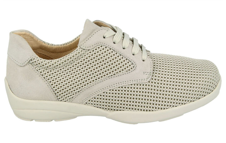 Womens Wide Fit DB Lexi Canvas in Sky Blue / Mesh - Image 1