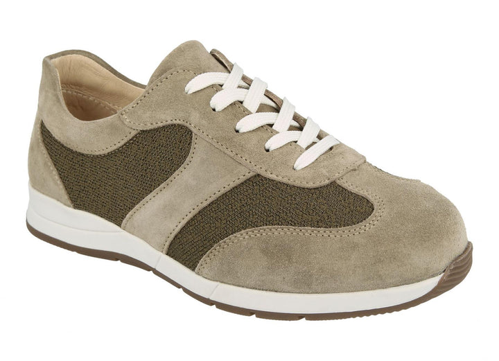 Womens Wide Fit DB Linton Canvas in Sky Blue - Image 1