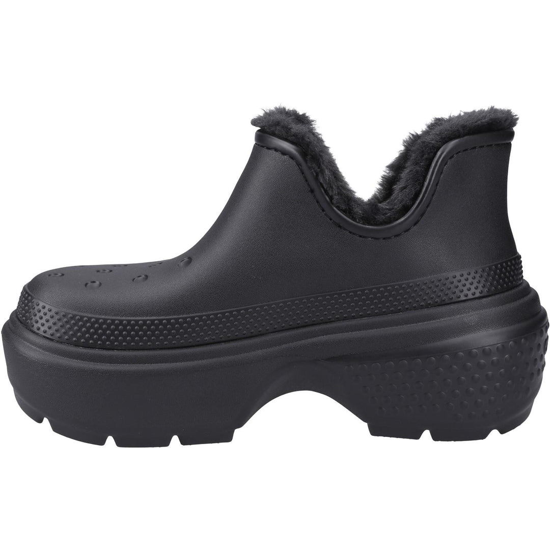 Women's Crocs 210673 Stomp Shorty Boots in Black - Image 4