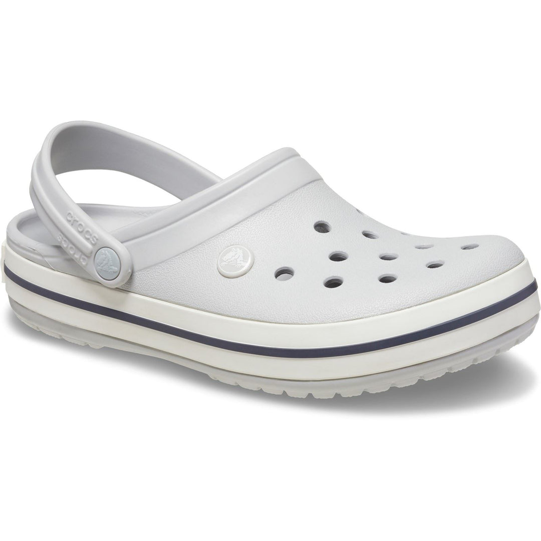 Men's Crocs 11016 Crocband Clog Sandals in White - Image 9