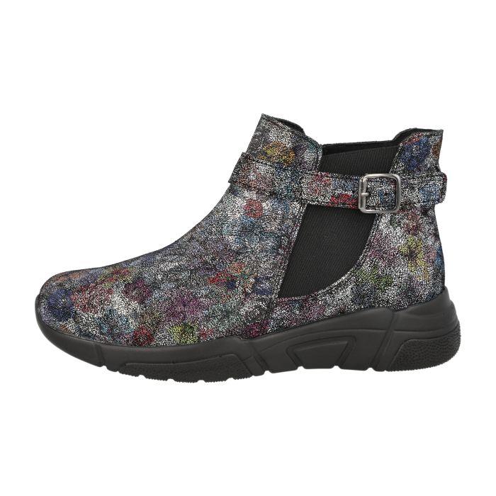 Women's Wide Fit DB Lakewood Boots in Black Leather - Image 10