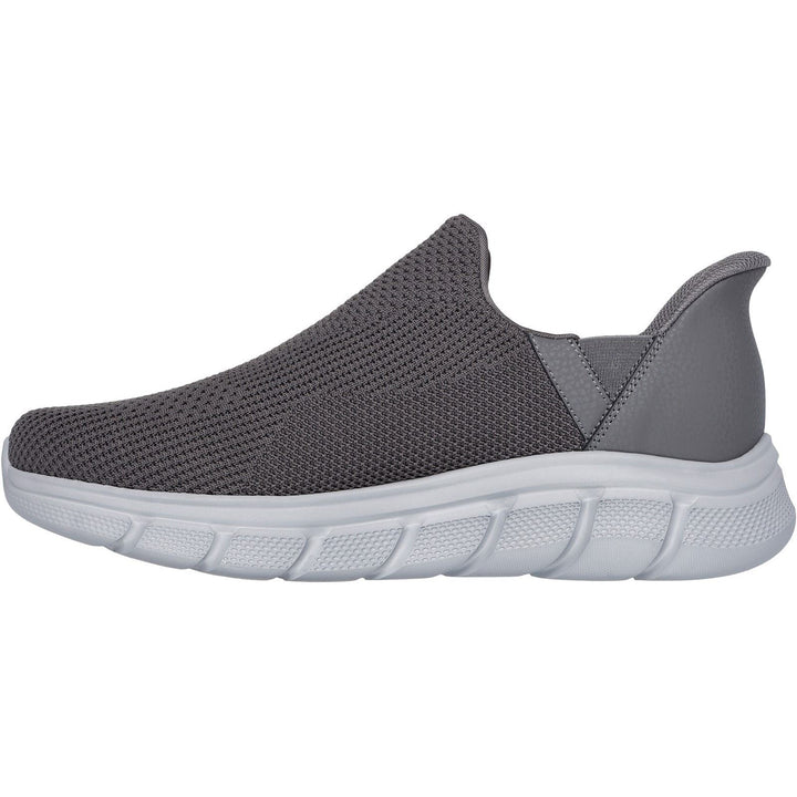 Men's Wide Fit Skechers 118306 Bobs Sport B Flex Frigid Edge Trainers in Black - Image 1