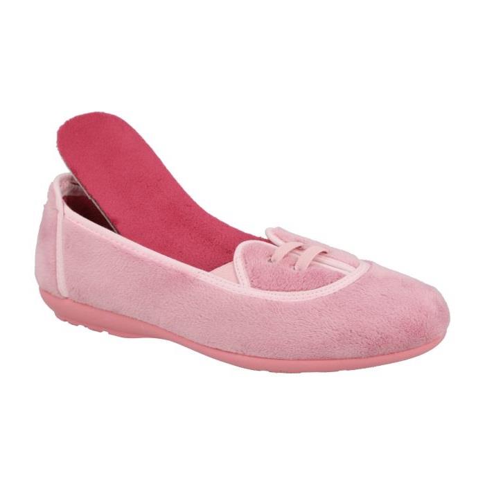 Women's Wide Fit DB Kent Slippers in Black Velour - Image 1