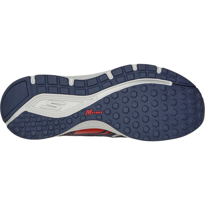 Men's Wide Fit Skechers 220034 Go Run Consistent Wide Trainers - Navy/Red in Navy/Red - Image 1