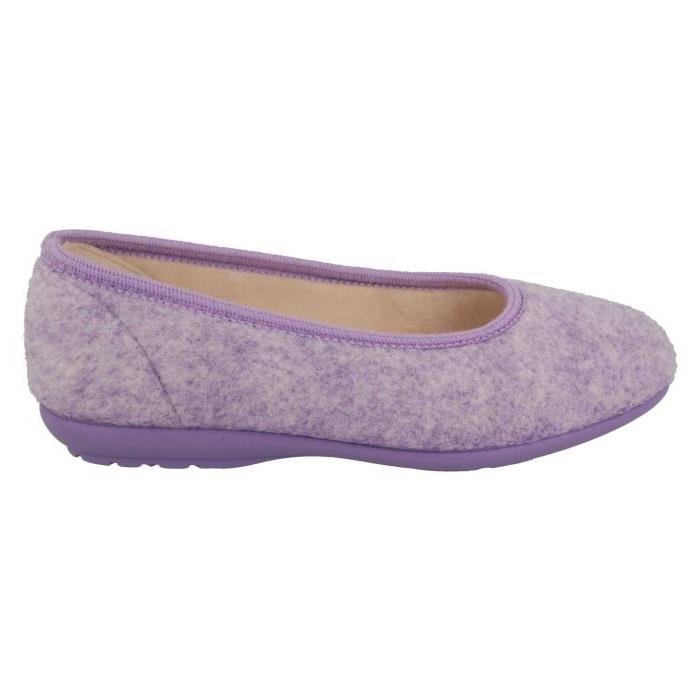Women's Wide Fit DB Luella Pump Slippers in Mint Green Felt - Image 10