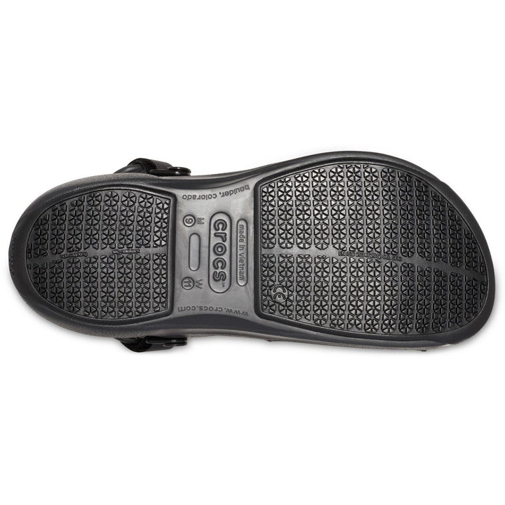 Men's Crocs 205669 Bistro Pro Literide Clog Sandals in Black - Image 1