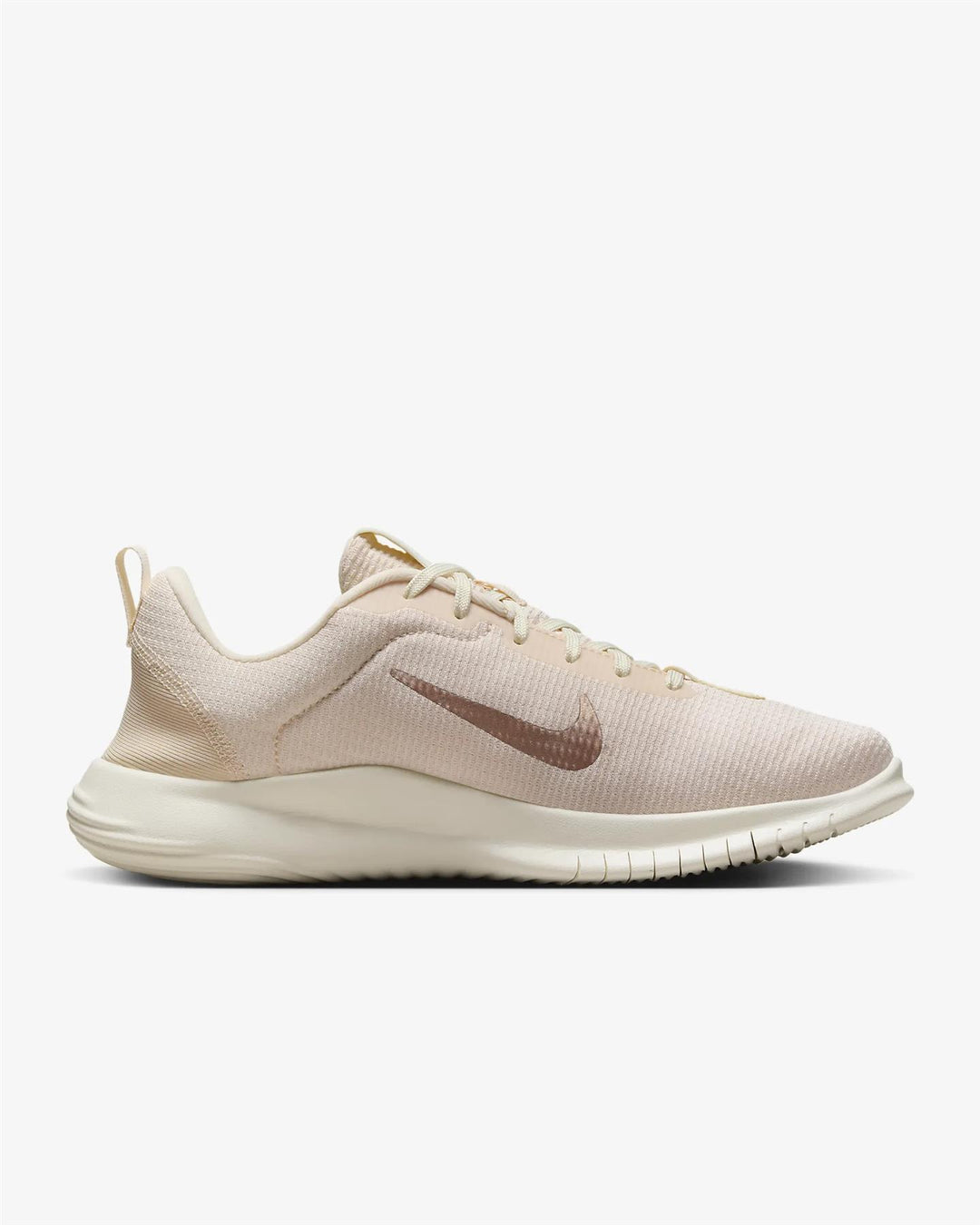 Women's Wide Fit Nike FZ4674-800 Flex Experience Run 12 Running Trainers in Guava Ice - Image 3