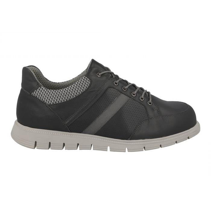 Men's Wide Fit DB Caspian Shoes in Black - Image 14
