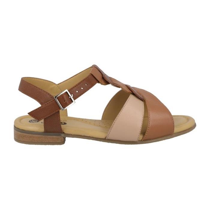 Women's Wide Fit DB Burma Sandals in Black - Image 10