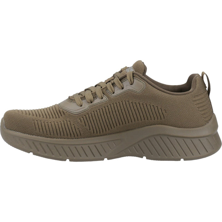 Men's Wide Fit Skechers 117379 Squad Air Sweet Encounter Trainers in Olive - Image 1