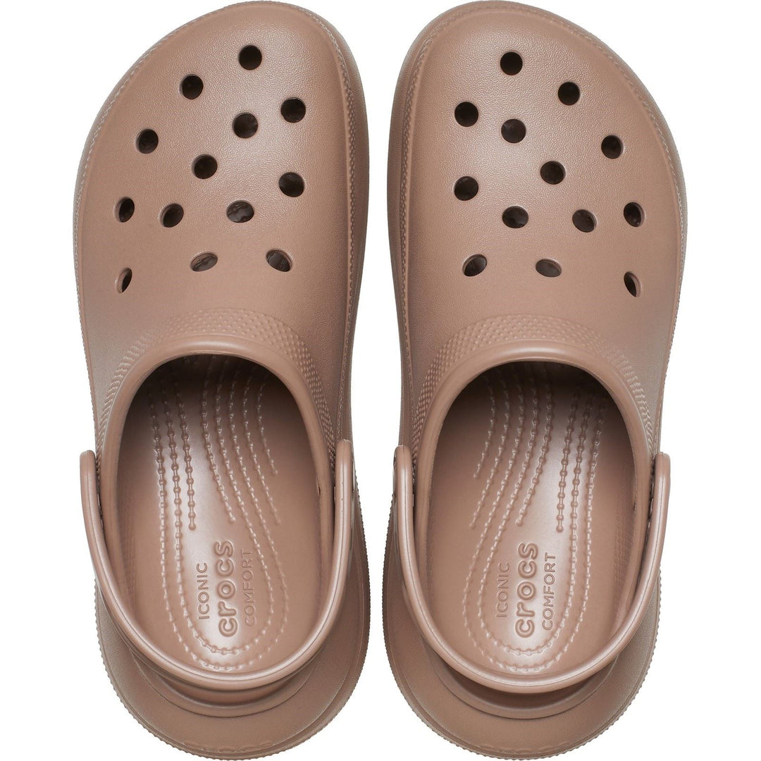 Women's Crocs 207521 Crush Clog Sandals in Black - Image 16