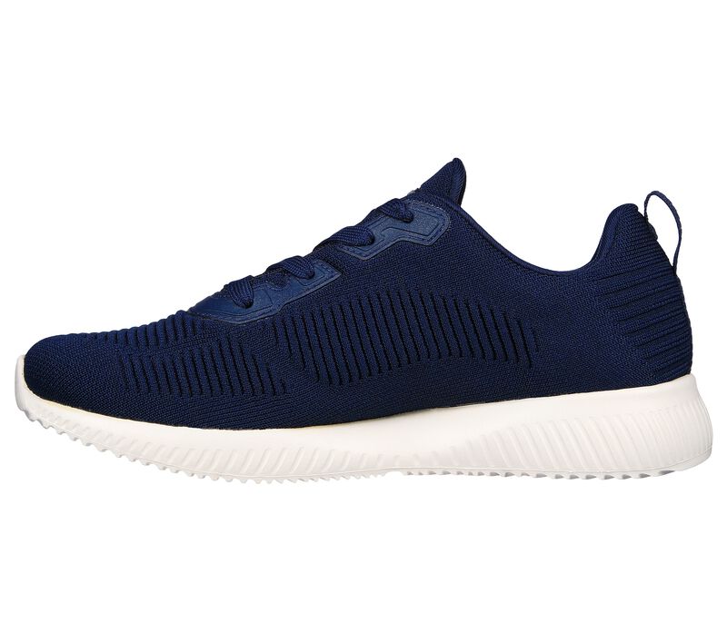 Womens Wide Fit Skechers Bobs Tough Talk-32504 Trainers - Navy in Navy - Image 4