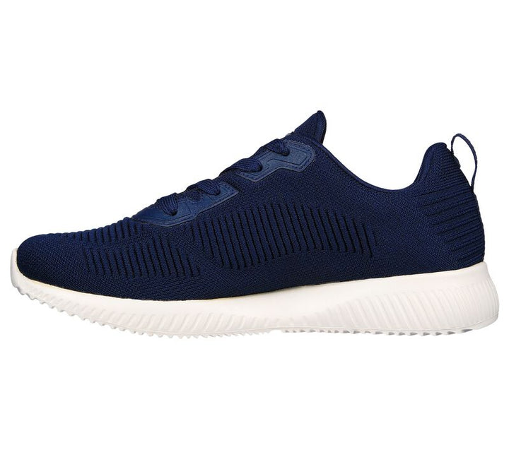 Womens Wide Fit Skechers Bobs Tough Talk-32504 Trainers - Navy in Navy - Image 1