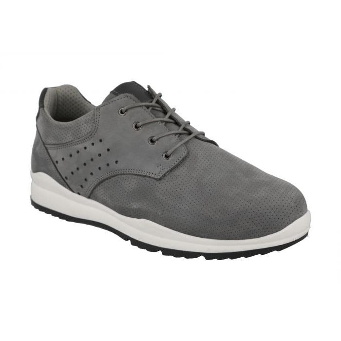 Men's Wide Fit DB Benjamin Shoes in Navy Nubuck - Image 1