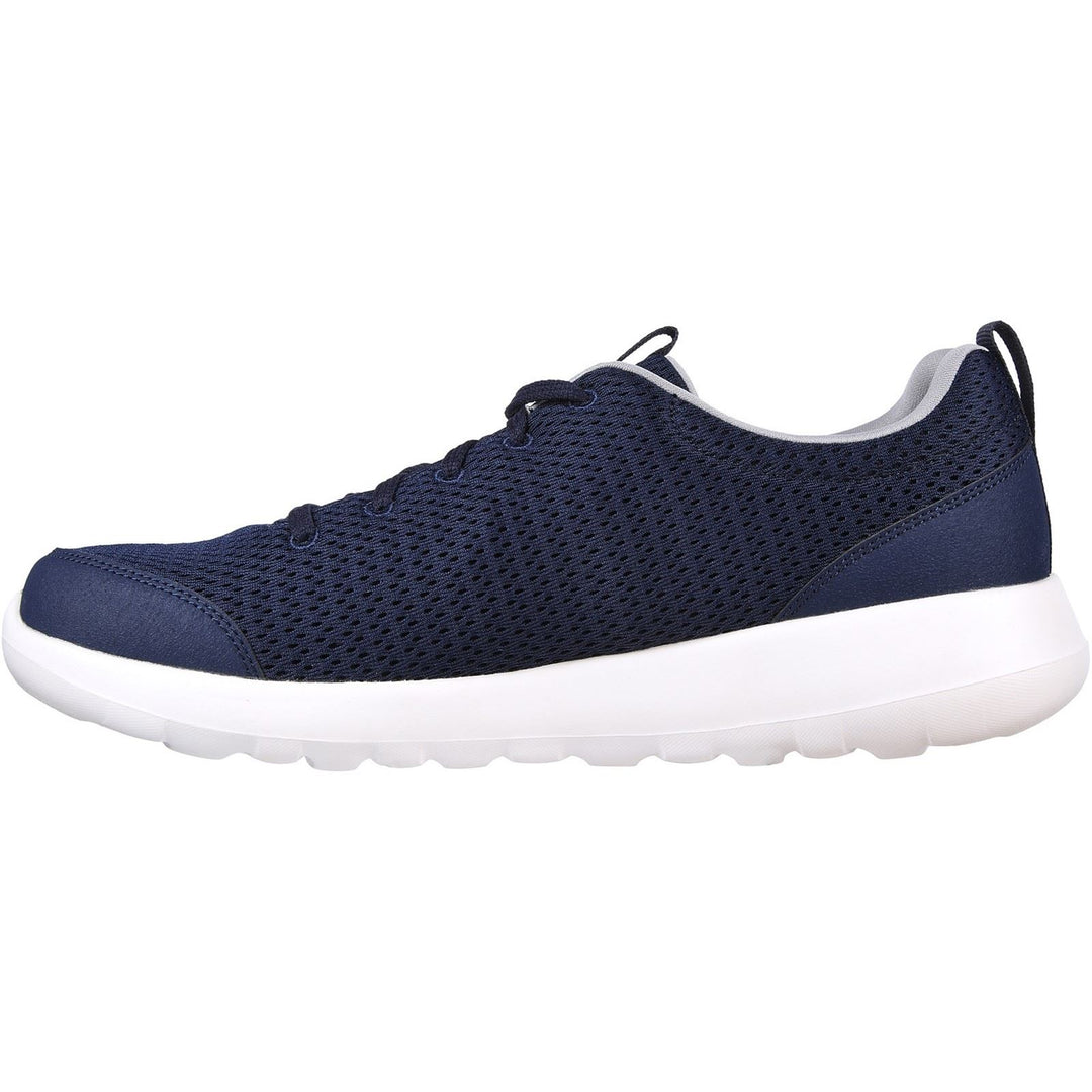 Men's Wide Fit Skechers 216231 Go Walk Max - Progressor Trainers in Navy/Grey - Image 3