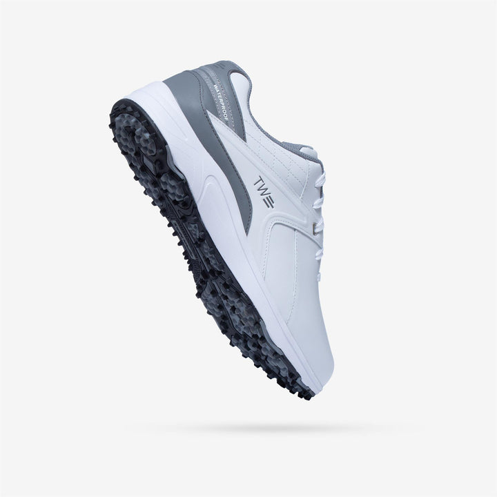 Men's Wide Fit Tredd Well Golf Proformer Shoes in White - Image 1
