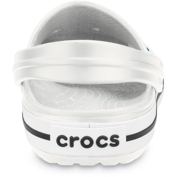 Men's Crocs 11016 Crocband Clog Sandals in White - Image 1