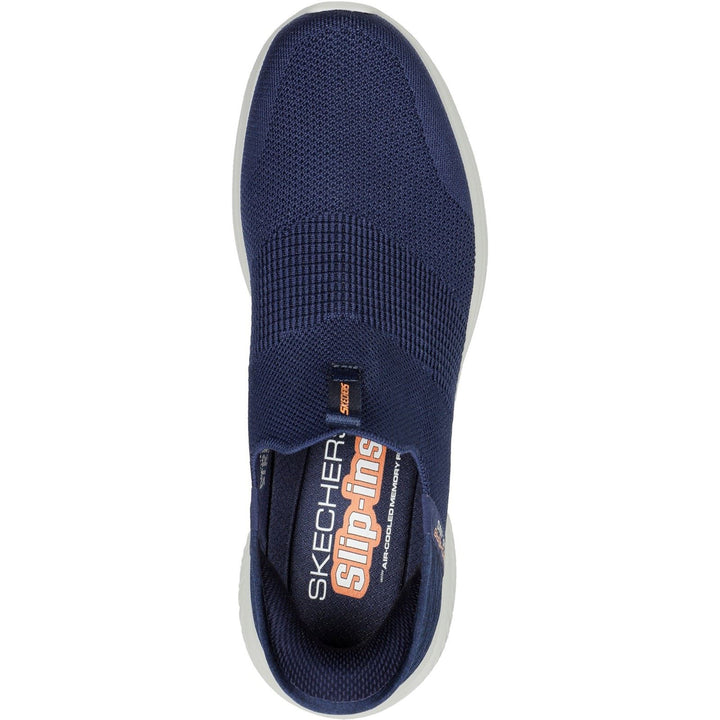 Men's Wide Fit Skechers 232450W Slip-ins Ultra Flex 3.0 Smooth Step Trainers - Navy in Navy - Image 1